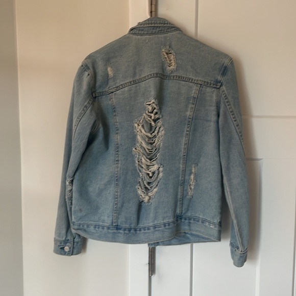 Pacsun distressed jean jacket - Picture 2 of 6